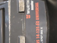 Würth master ews 14-125-eq universal haakse slijper - afbeelding 3 van  6