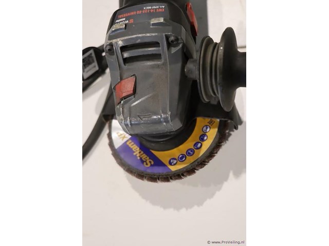 Würth master ews 14-125-eq universal haakse slijper - afbeelding 4 van  6