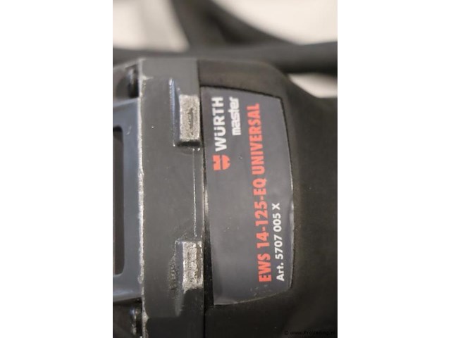 Würth master ews 14-125-eq universal haakse slijper - afbeelding 3 van  5
