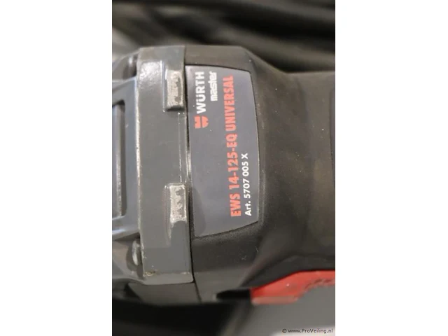 Würth master ews 14-125-eq universal haakse slijper - afbeelding 4 van  6