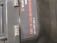 Würth master ews 14-125-eq universal haakse slijper - afbeelding 4 van  6
