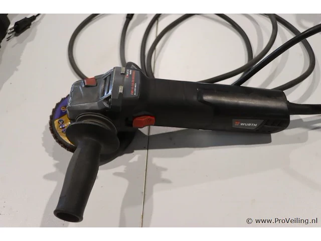 Würth master ews 14-125-eq universal haakse slijper - afbeelding 1 van  6