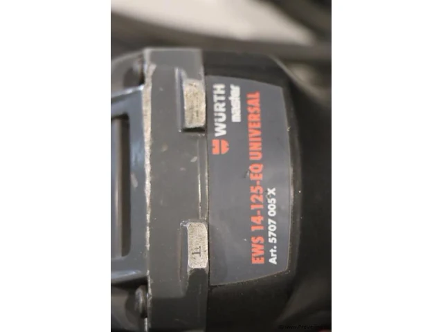 Würth master ews 14-125-eq universal haakse slijper - afbeelding 3 van  6
