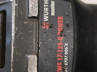 Würth master ews 17-125-q power haakse slijper - afbeelding 3 van  6