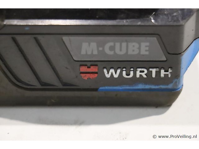 Würth master m-cube accu, 18v/4ah basic - afbeelding 2 van  4