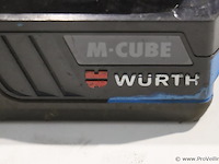 Würth master m-cube accu, 18v/4ah basic - afbeelding 2 van  4