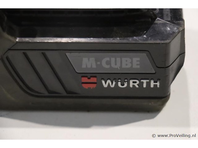 Würth master m-cube accu, 18v/4ah basic - afbeelding 2 van  4