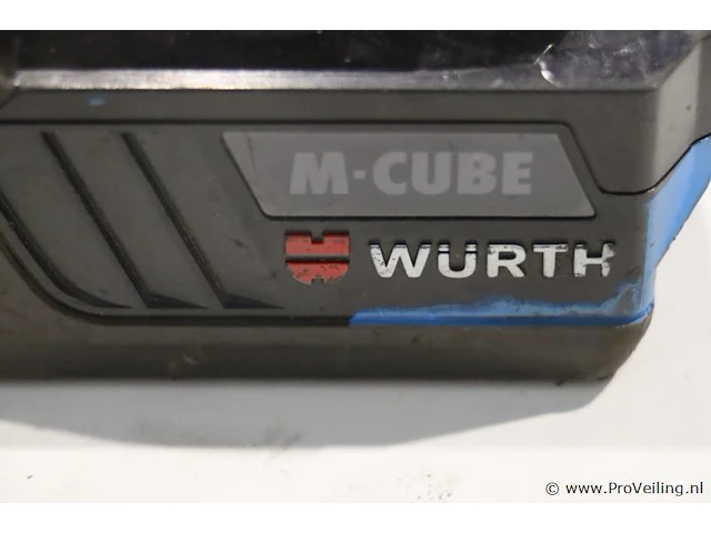 Würth master m-cube accu, 18v/4ah basic - afbeelding 2 van  4