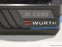 Würth master m-cube accu, 18v/4ah basic - afbeelding 2 van  4