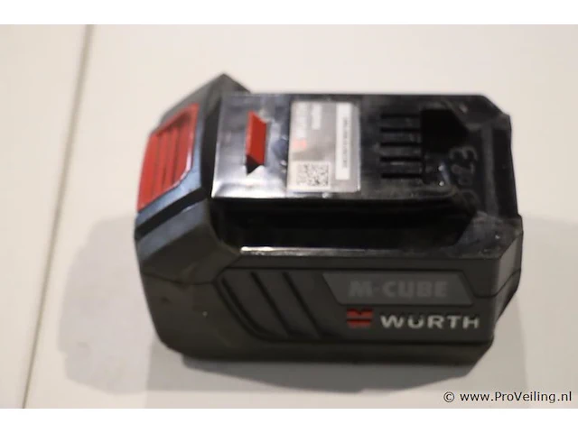 Würth master m-cube accu, 18v/4ah basic - afbeelding 1 van  4
