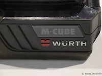 Würth master m-cube accu, 18v/4ah basic - afbeelding 2 van  4