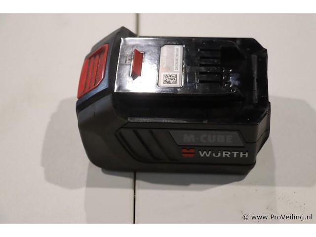 Würth master m-cube accu, 18v/5ah basic - afbeelding 1 van  3