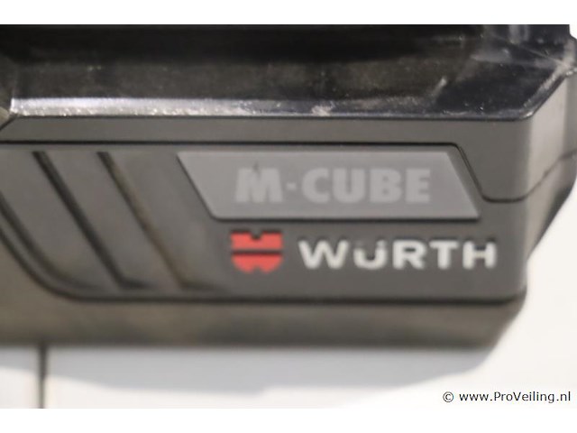 Würth master m-cube accu, 18v/5ah basic - afbeelding 2 van  3