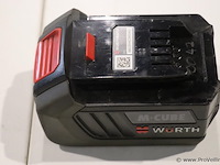 Würth master m-cube accu, 18v/5ah basic - afbeelding 1 van  4