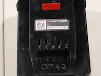 Würth master m-cube accu, 18v/5ah basic - afbeelding 3 van  4