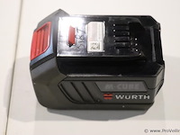 Würth master m-cube accu, 18v/5ah basic - afbeelding 1 van  4