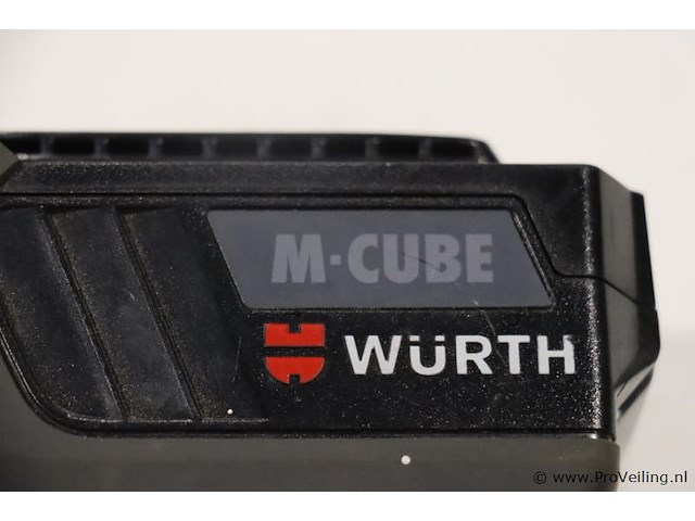 Würth master m-cube accu, 18v/5ah basic - afbeelding 2 van  4