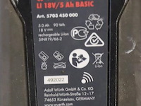 Würth master m-cube accu, 18v/5ah basic - afbeelding 4 van  4