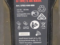 Würth master m-cube accu, 18v/5ah basic - afbeelding 4 van  4