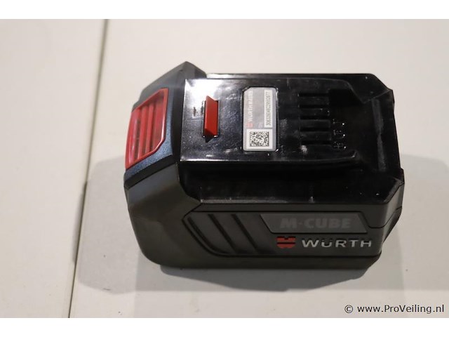 Würth master m-cube accu, 18v/5ah basic - afbeelding 1 van  4