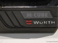 Würth master m-cube accu, 18v/5ah basic - afbeelding 2 van  4