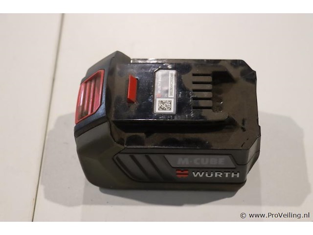 Würth master m-cube accu, 18v/5ah basic - afbeelding 1 van  4