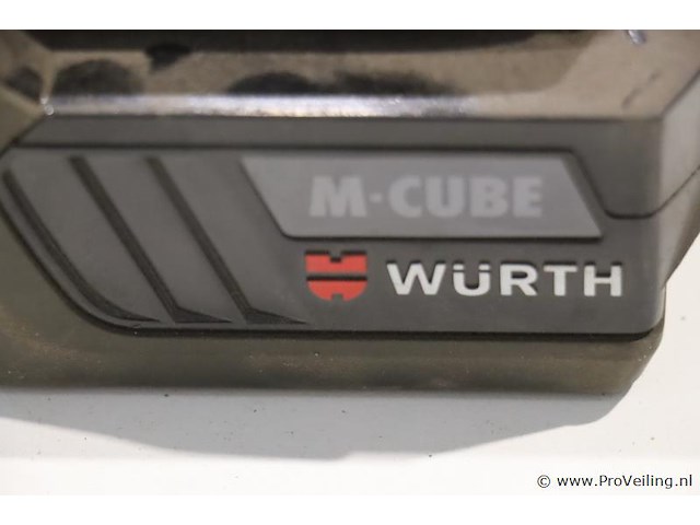 Würth master m-cube accu, 18v/5ah basic - afbeelding 2 van  4