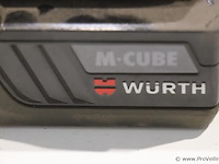 Würth master m-cube accu, 18v/5ah basic - afbeelding 2 van  4
