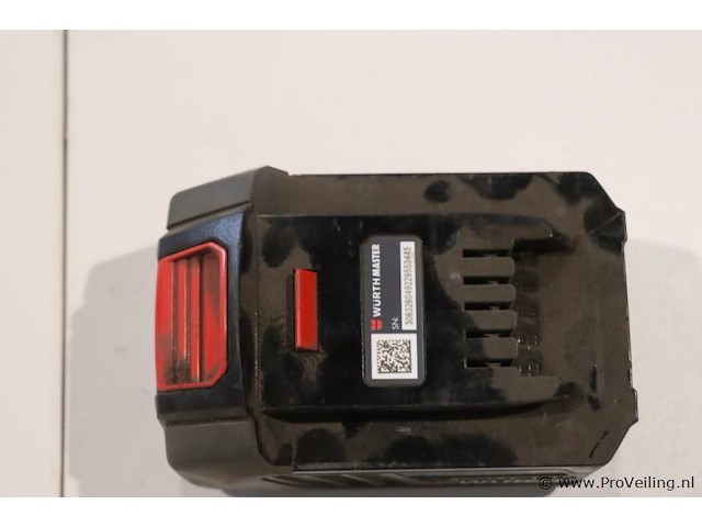 Würth master m-cube accu, 18v/5ah basic - afbeelding 3 van  4
