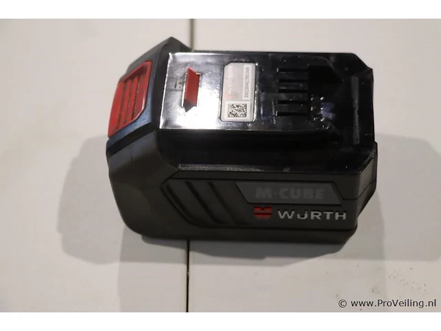 Würth master m-cube accu, 18v/5ah basic - afbeelding 1 van  3