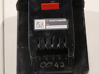 Würth master m-cube accu, 18v/5ah basic - afbeelding 3 van  4