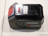 Würth master m-cube accu, 18v/5ah basic