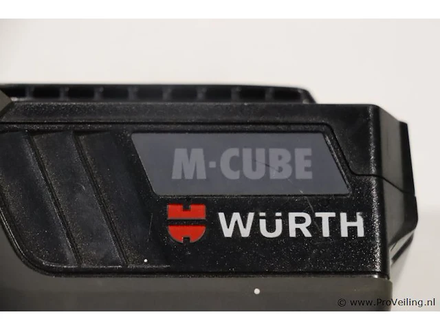 Würth master m-cube accu, 18v/5ah basic - afbeelding 2 van  4