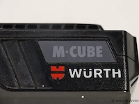 Würth master m-cube accu, 18v/5ah basic - afbeelding 2 van  4