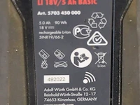 Würth master m-cube accu, 18v/5ah basic - afbeelding 4 van  4