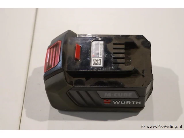 Würth master m-cube accu, 18v/5ah basic - afbeelding 1 van  4