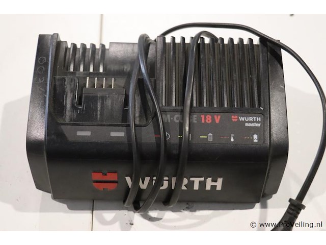 Würth master m-cube alg 18/4 basic acculader, 18v - afbeelding 1 van  4