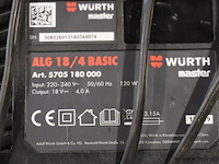 Würth master m-cube alg 18/4 basic acculader, 18v - afbeelding 4 van  4