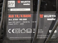 Würth master m-cube alg 18/4 basic acculader, 18v - afbeelding 4 van  4