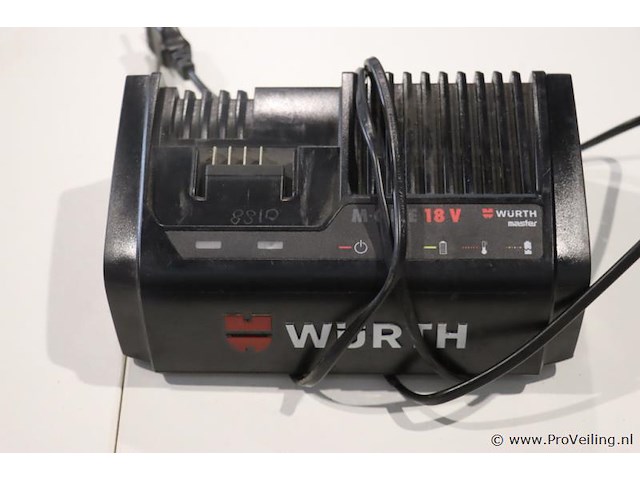 Würth master m-cube alg 18/6 fast acculader, 18v - afbeelding 1 van  4