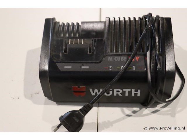 Würth master m-cube alg 18/6 fast acculader, 18v - afbeelding 1 van  4