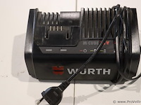Würth master m-cube alg 18/6 fast acculader, 18v - afbeelding 1 van  4