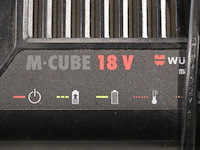 Würth master m-cube alg 18/6 fast acculader, 18v - afbeelding 2 van  4