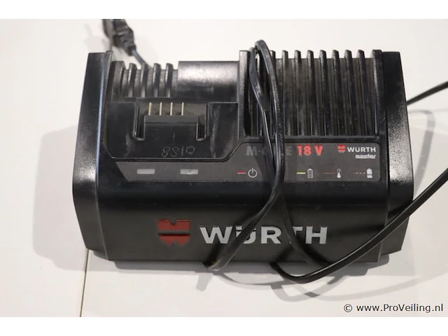 Würth master m-cube alg 18/6 fast acculader, 18v - afbeelding 1 van  4