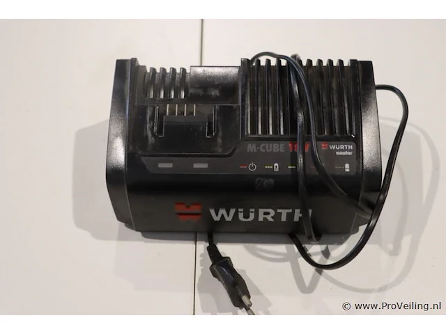 Würth master m-cube alg 18/6 fast acculader, 18v - afbeelding 1 van  5