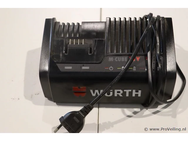 Würth master m-cube alg 18/6 fast acculader, 18v - afbeelding 1 van  4