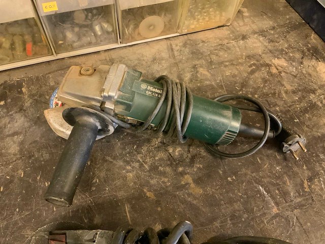 Würth / metabo haakse slijpmachine (2x) - afbeelding 4 van  10