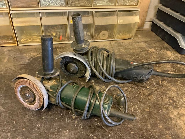 Würth / metabo haakse slijpmachine (2x) - afbeelding 8 van  10