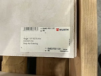 Würth meubelscharnieren 110° (100x) - afbeelding 5 van  5