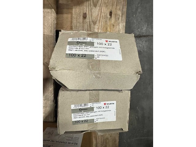 Würth partij diverse bevestigingsmaterialen - afbeelding 7 van  9